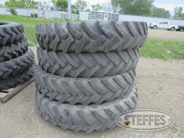 (4) 380/90R46 tires